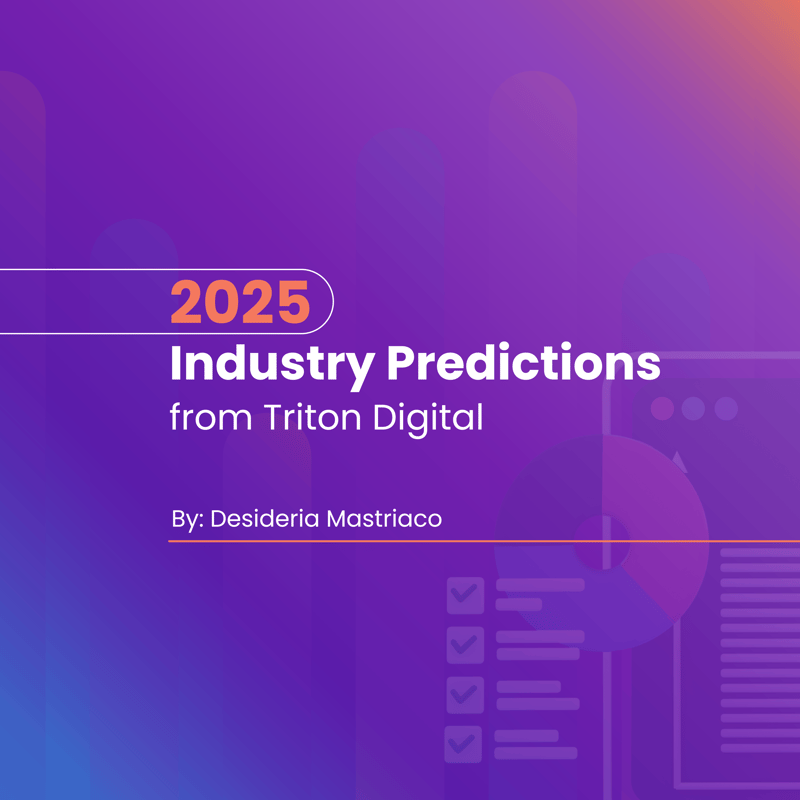 2025 Industry Predictions from Triton Digital