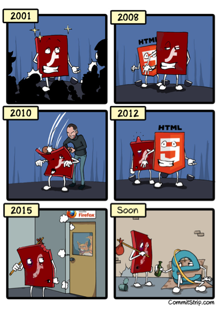 Don’t Worry, Flash Won’t End in a Flash