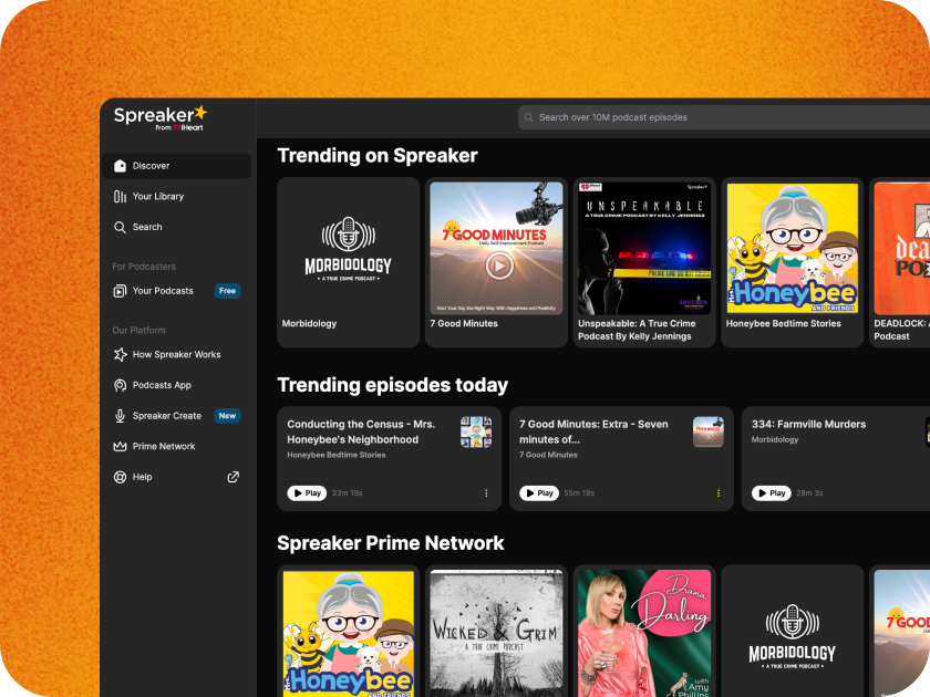 Spreaker Screenshot